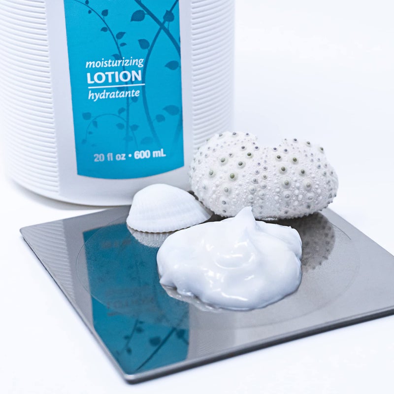 Vitabath Spa Skin Therapy Everyday Skincare Set Moisturizing Shower Gel Wash, Reviving Lotion & Exfoliating Body Scrubber Pouf - Refreshing Foam Cleanser & Dry Skin Hydration for Women & Men - Image 4